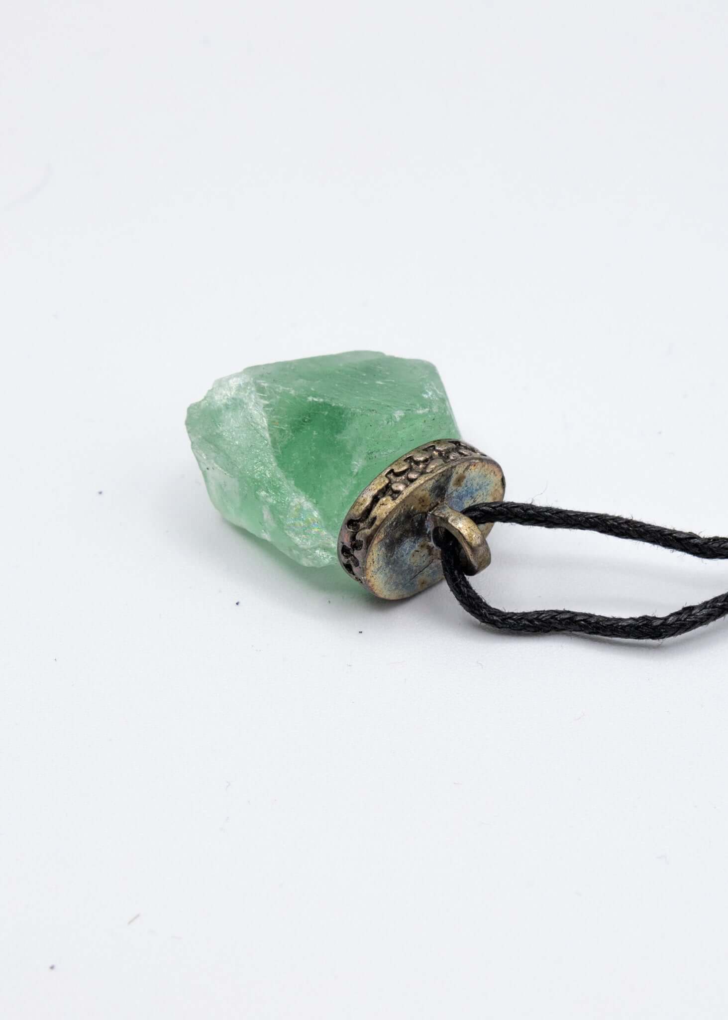 Fluorite Crystal Necklace