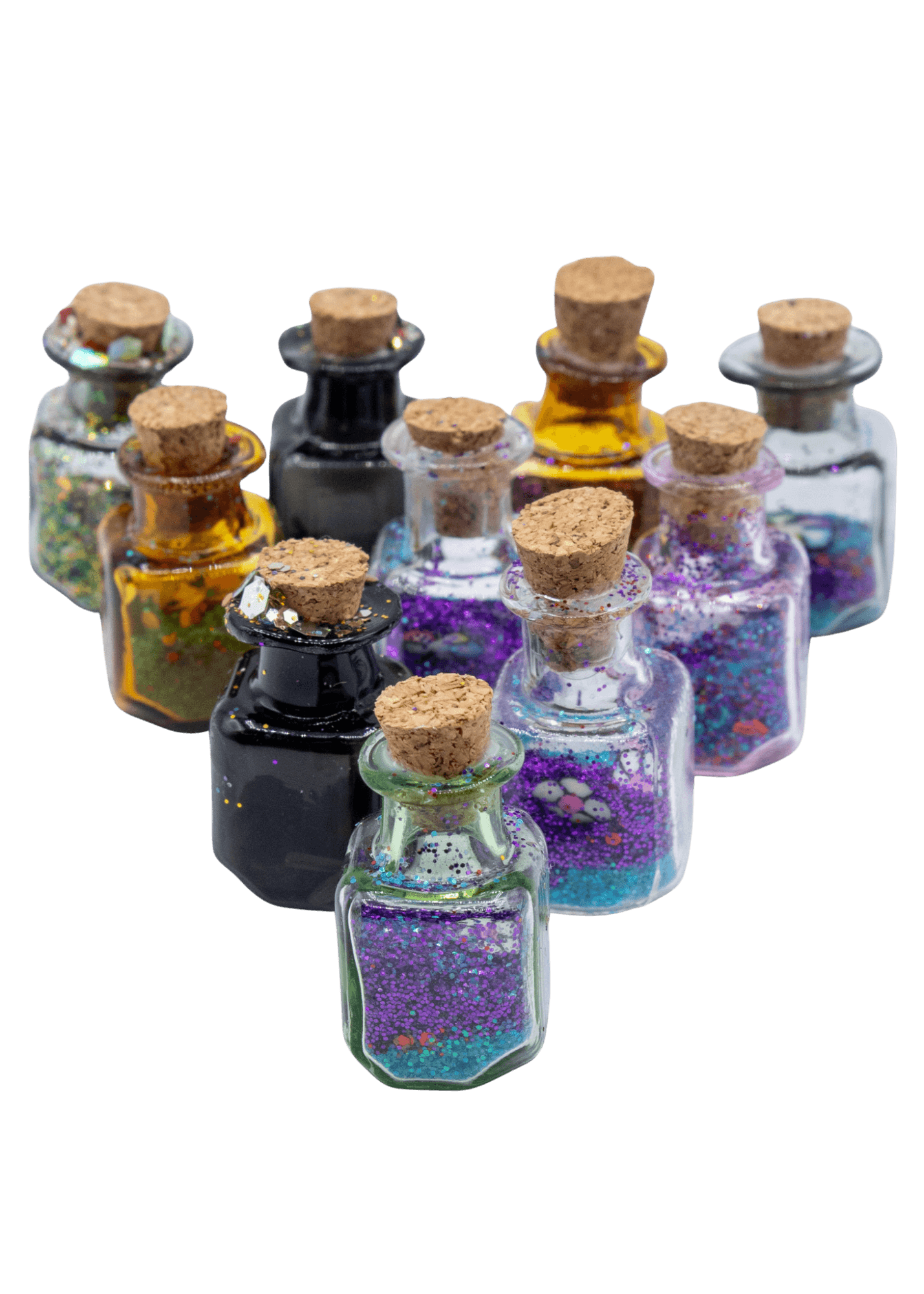 Mini Glitter Potion-Spell Jar