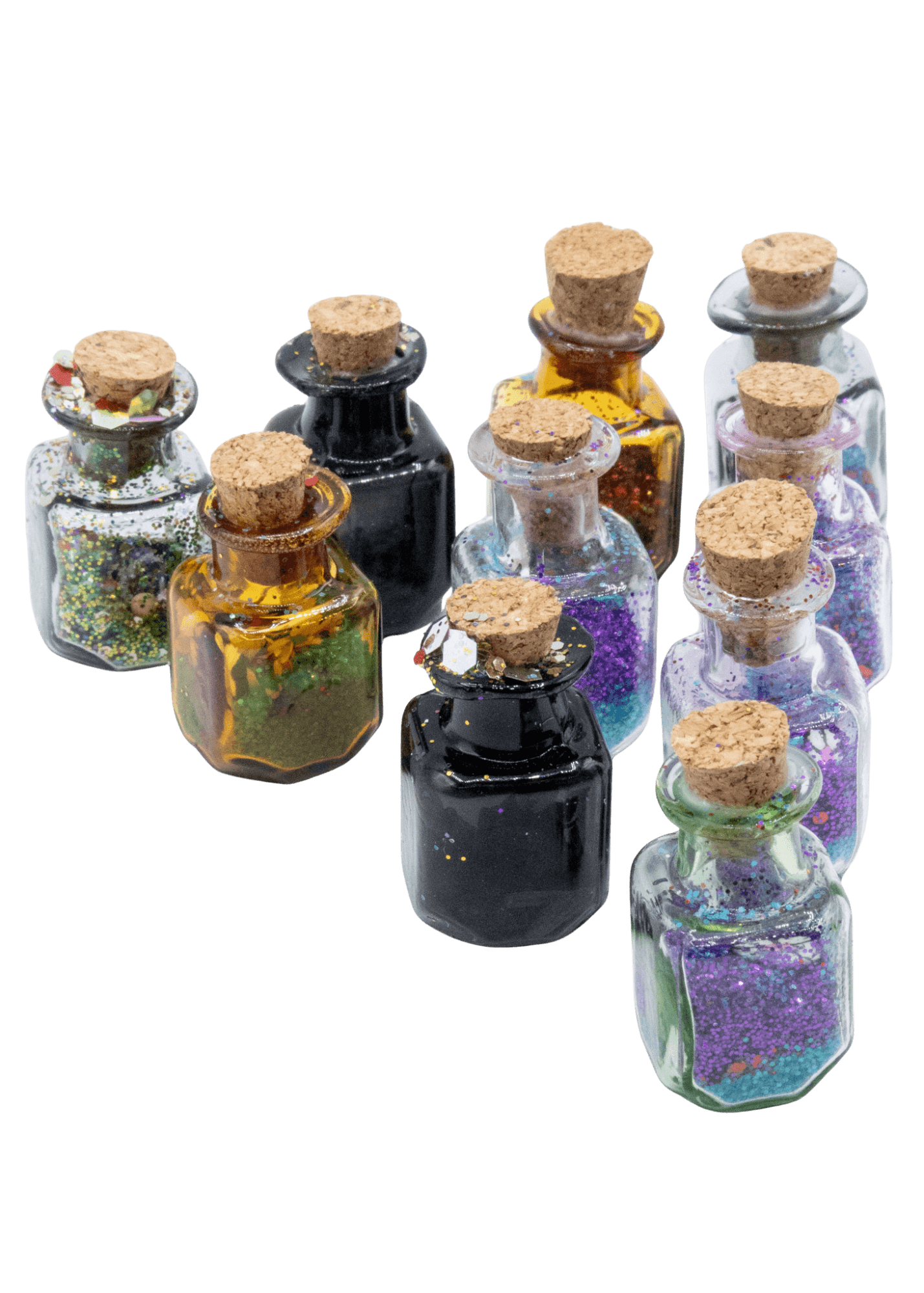 Mini Glitter Potion-Spell Jar