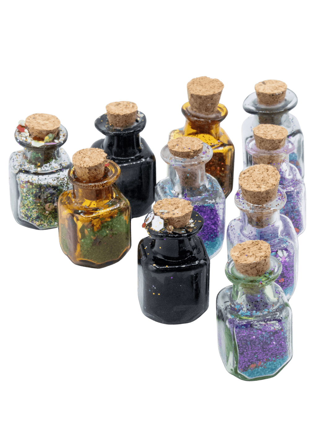 Mini Glitter Potion-Spell Jar