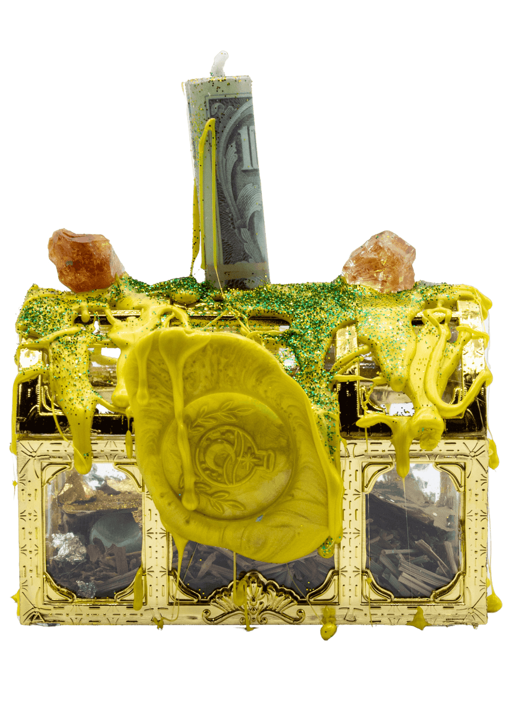 Money To Burn Spell Jar