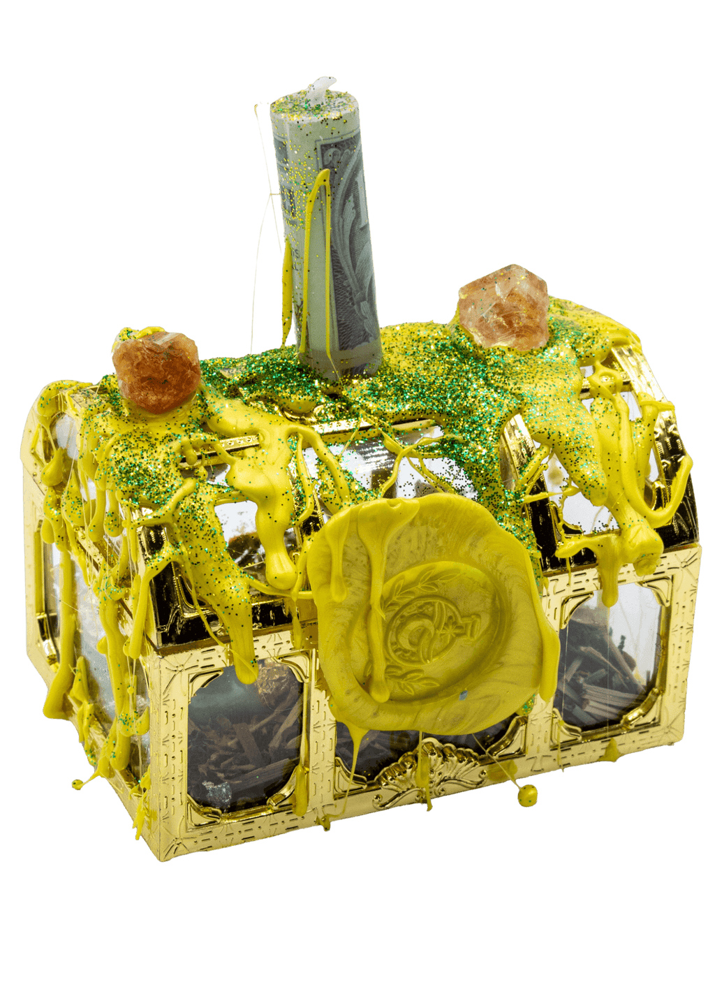 Money To Burn Spell Jar