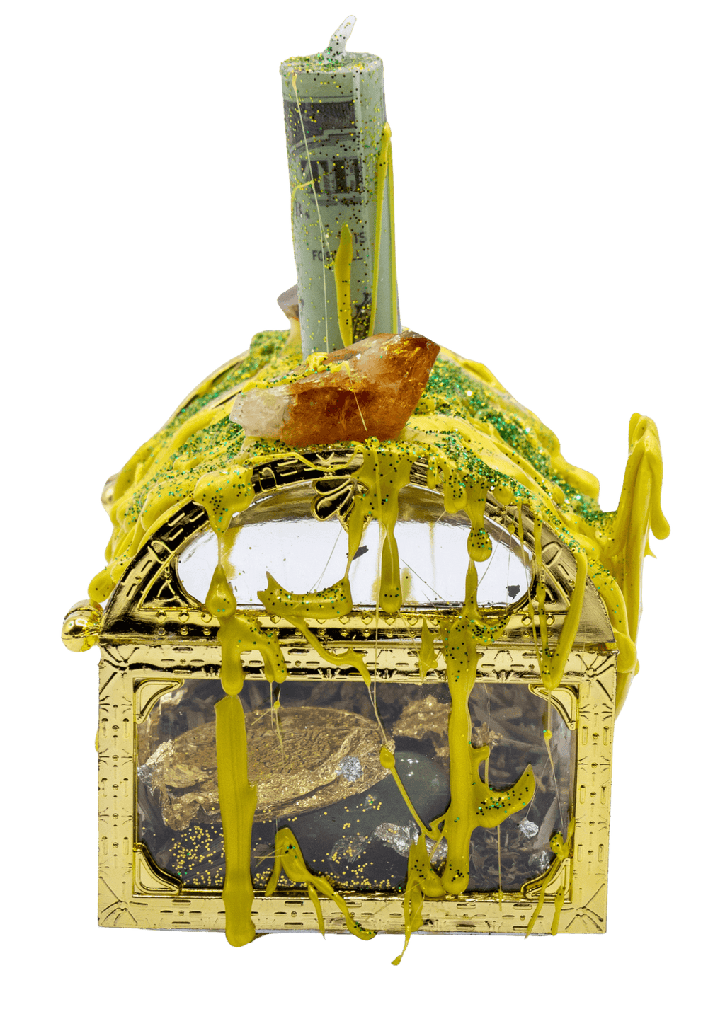 Money To Burn Spell Jar