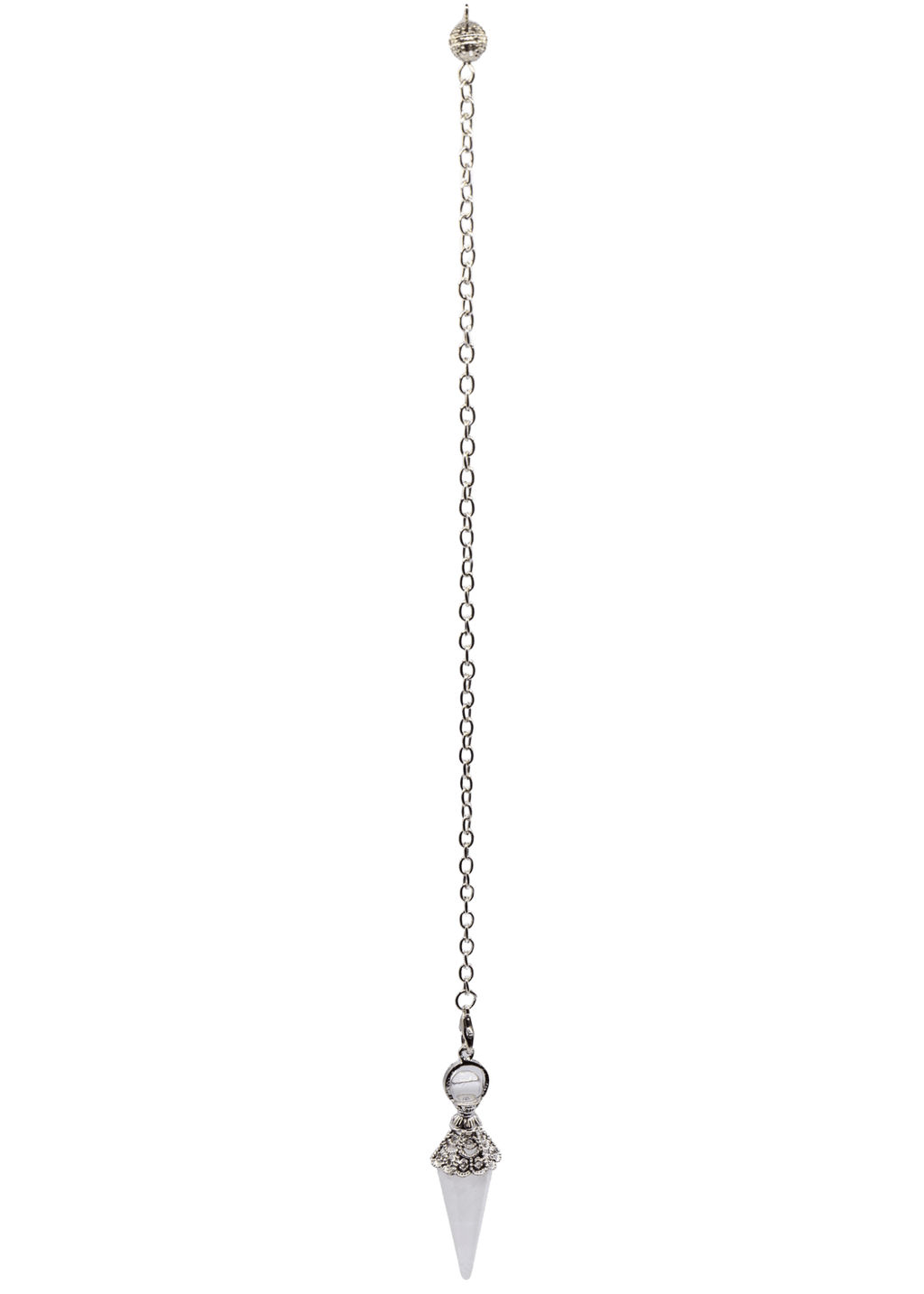 Ornate Quartz Crystal Pendulum