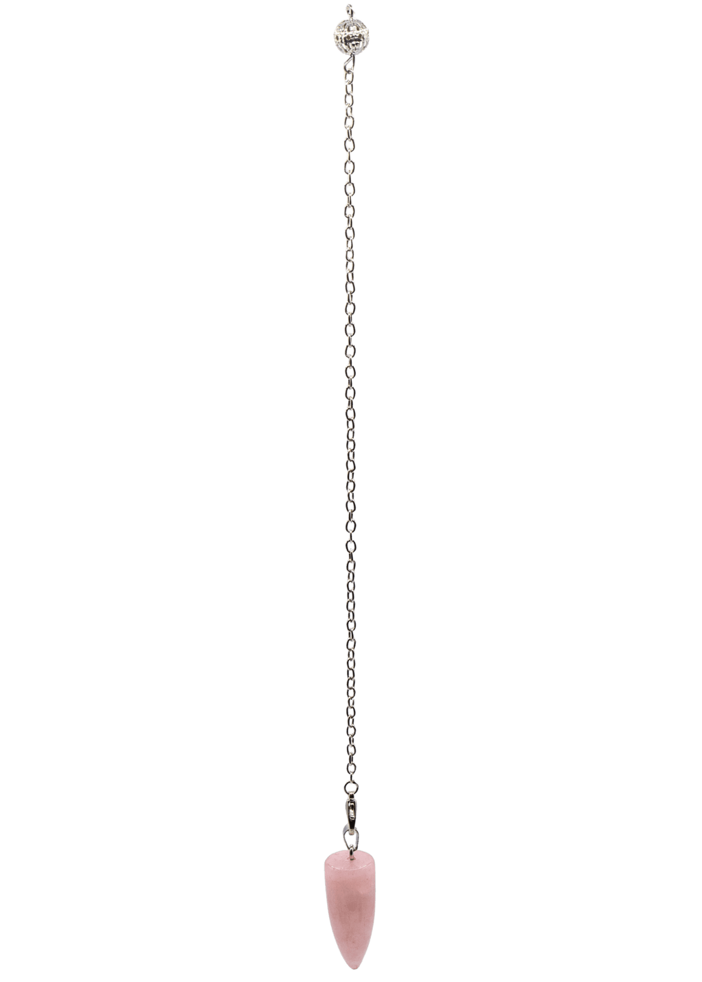 Rose Quartz Tear Drop Pendulum